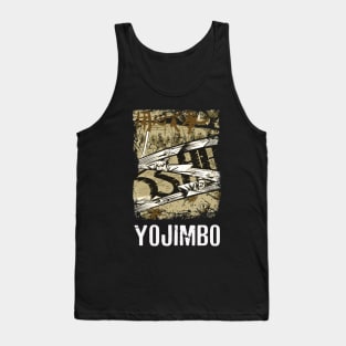 Yojimbos Cinematic Mastery Retro Nostalgia Tee Celebrating Kurosawa and Mifune's Collaborative Brilliance Tank Top